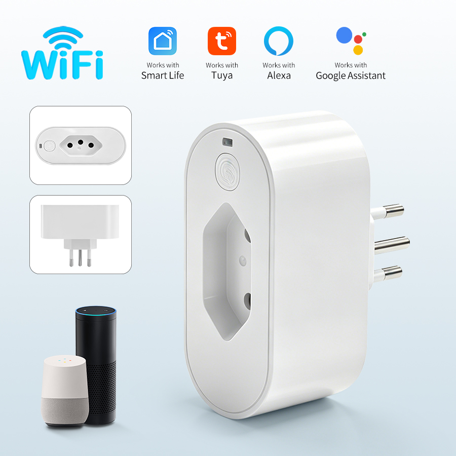 Smart Home Energy Monitor - Tuya WiFi Smart Plug Socket with