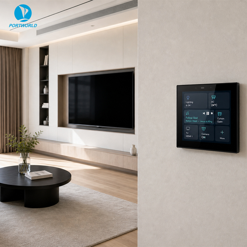 ESP32 WiFi IoT Smart Home Cent - đánh giá và giá Smart Home Zentrale Display