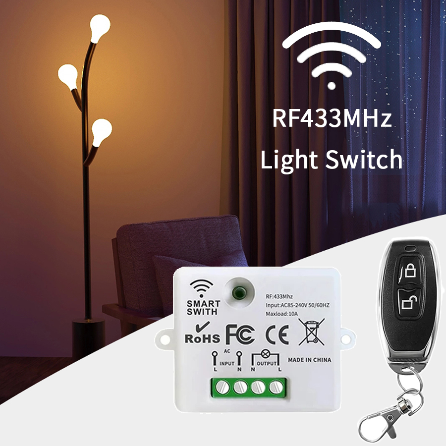 RF 433MHz Wireless Remote Cont - đánh giá và giá Smart Home Sistem