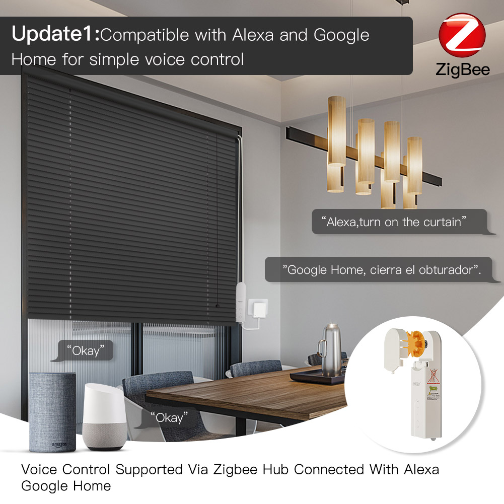 MOES ZigBee Smart DIY Motorize - đánh giá và giá Smart Home Vimar