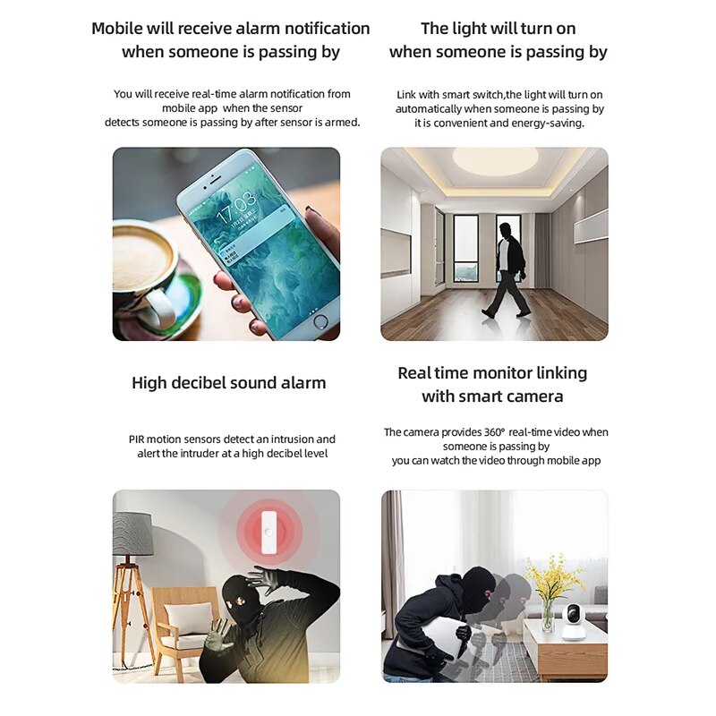 Tuya WiFi Zigbee PIR Motion Se - đánh giá và giá Smart Home Networking