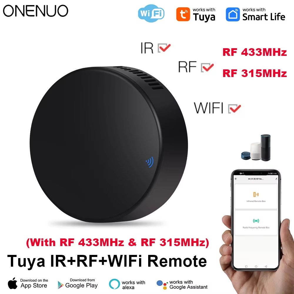 Tuya WiFi RF IR Remote Control - đánh giá và giá Smart Home Wiz