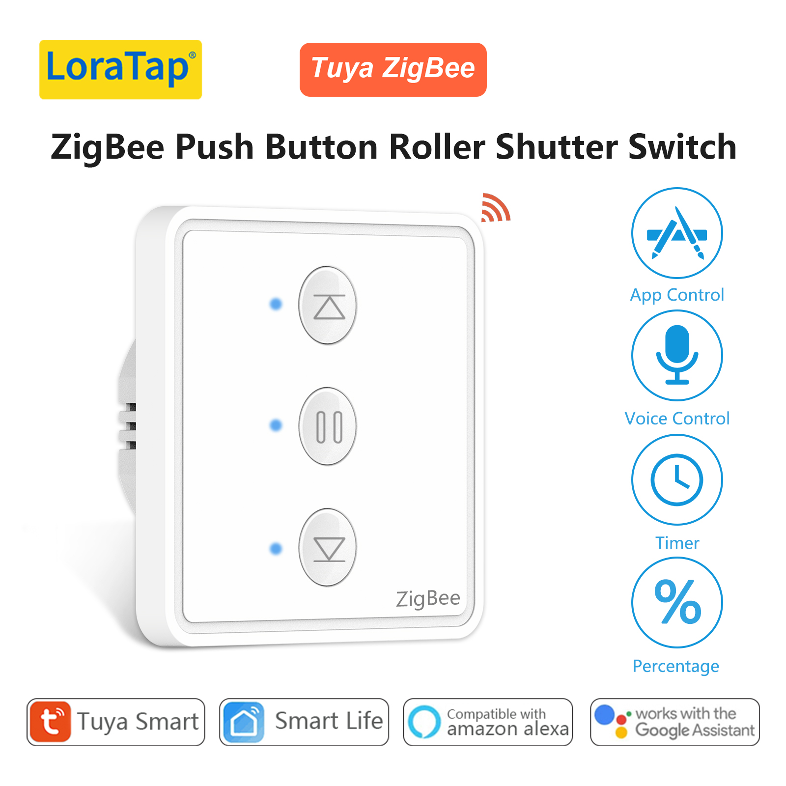 LoraTap Tuya Smart Life ZigBee - đánh giá và giá Smart Home Z Wave