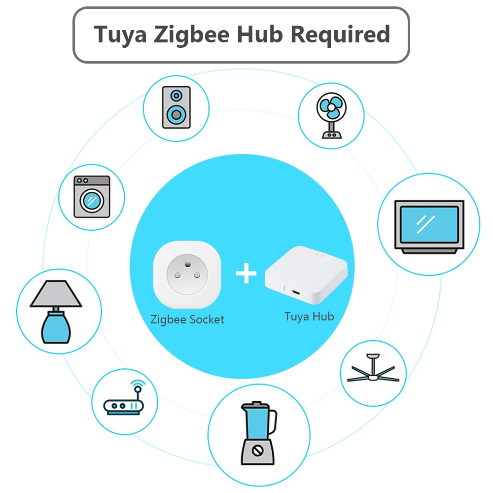 BORUIDAPLS Tuya Zigbee Smart S - đánh giá và giá Smart Home Energy Monitor