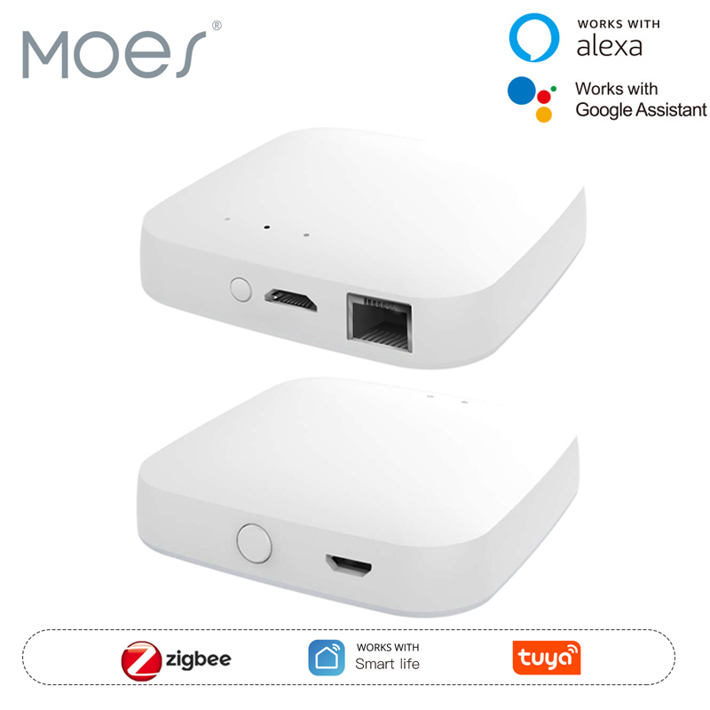 MOES Tuya ZigBee3.0 Smart Hub, - đánh giá và giá Smart Home Vimar