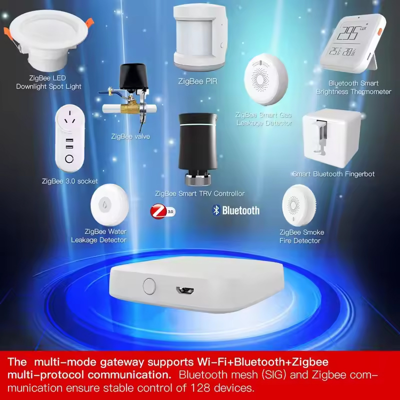 MOES Tuya ZigBee3.0 Smart Hub, - đánh giá và giá Smart Home Vimar