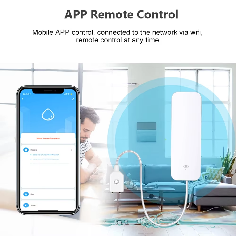 ZigBee WiFi Water Leak Sensor  - đánh giá và giá Smart Home Wiz