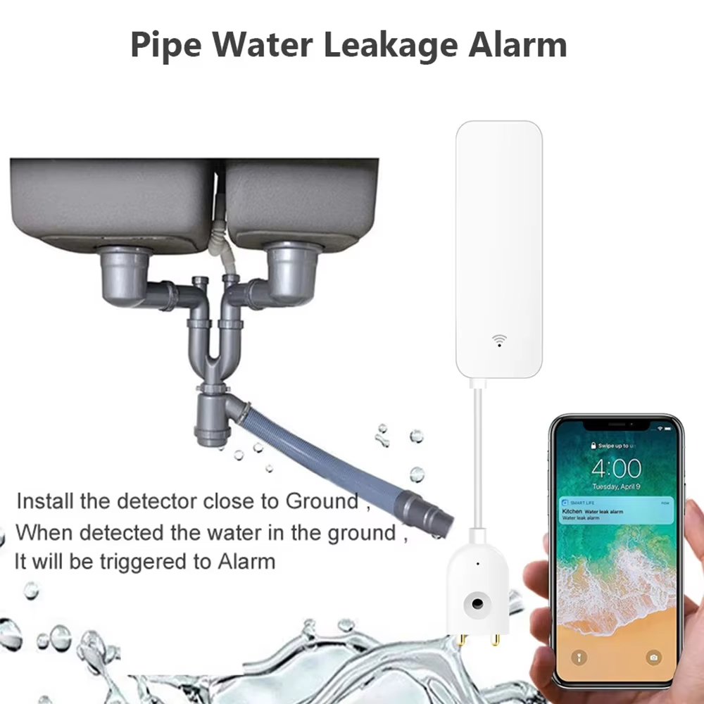 ZigBee WiFi Water Leak Sensor  - đánh giá và giá Smart Home Wiz