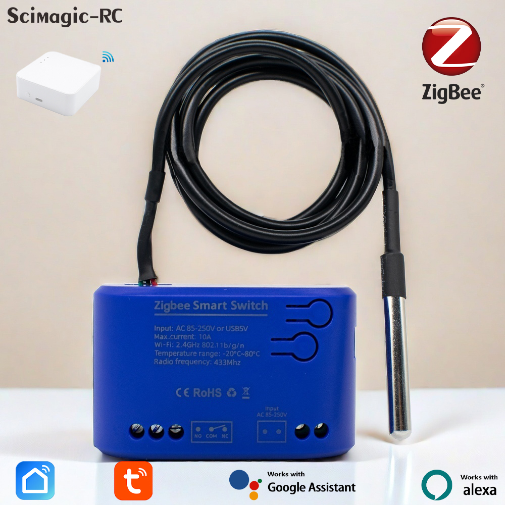 Zigbee Temperature Smart Switc - đánh giá và giá Smart Home Z Wave