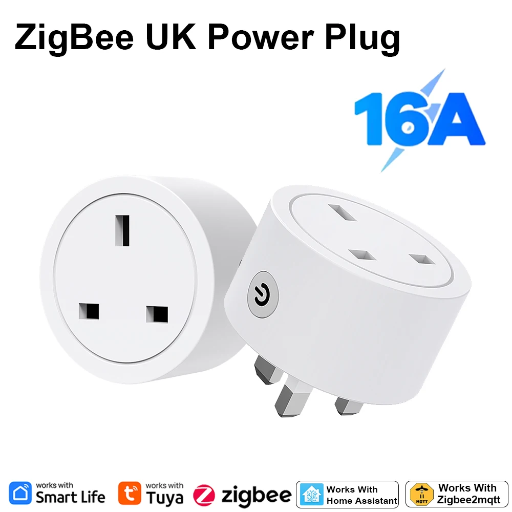 Zigbee Smart Plug 16A UK Socke - đánh giá và giá Smart Home Energy Monitor