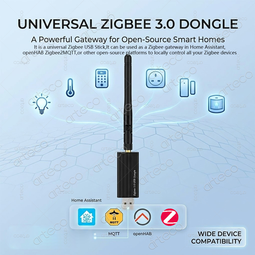 Zigbee 3.0 USB Dongle Universa - đánh giá và giá Smart Home Open Source