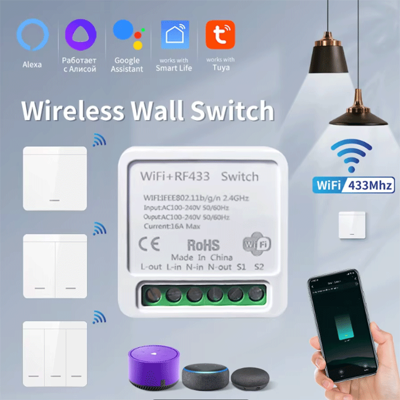 Tuya WiFi Smart Light Switch S - đánh giá và giá Smart Home Networking