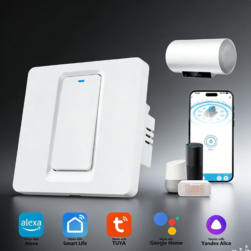Smart Water Heater Switch/WiFi - đánh giá và giá Smart Home Networking