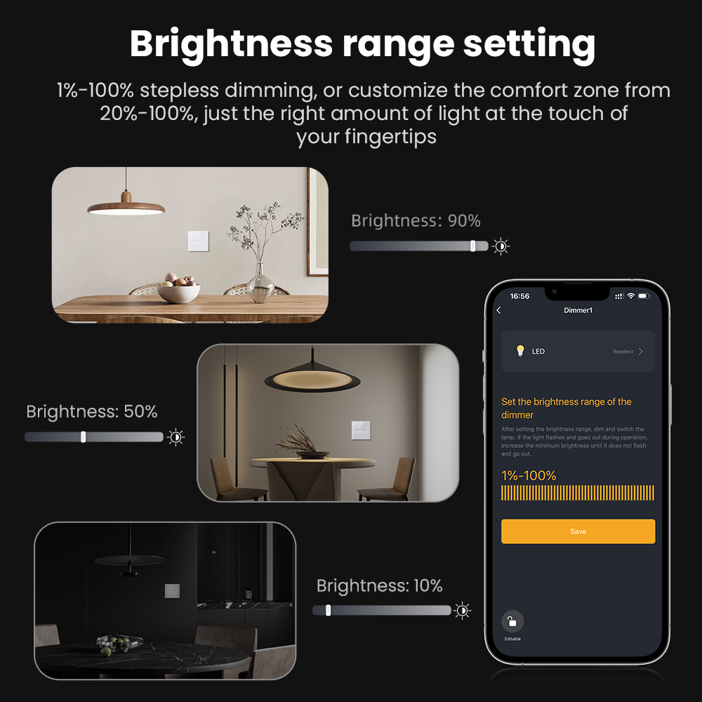 AVATTO WiFi 1/2 Gang Smart Dim - đánh giá và giá Smart Home Networking