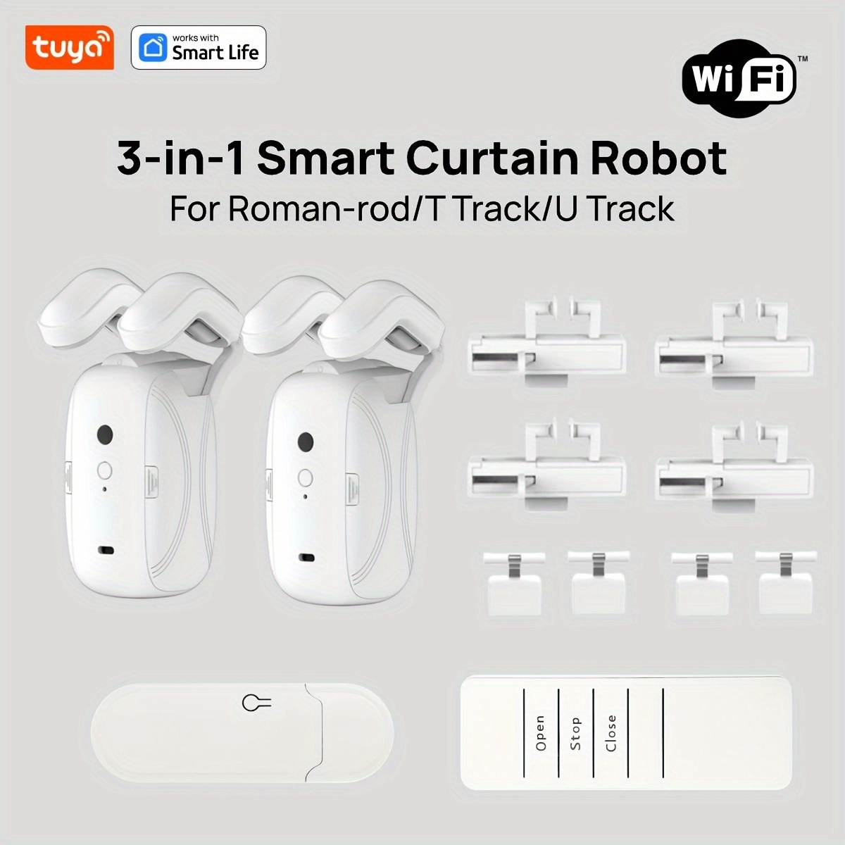 1/2PCS Tuya Smart WiFi Curtain - đánh giá và giá Smart Home Vimar