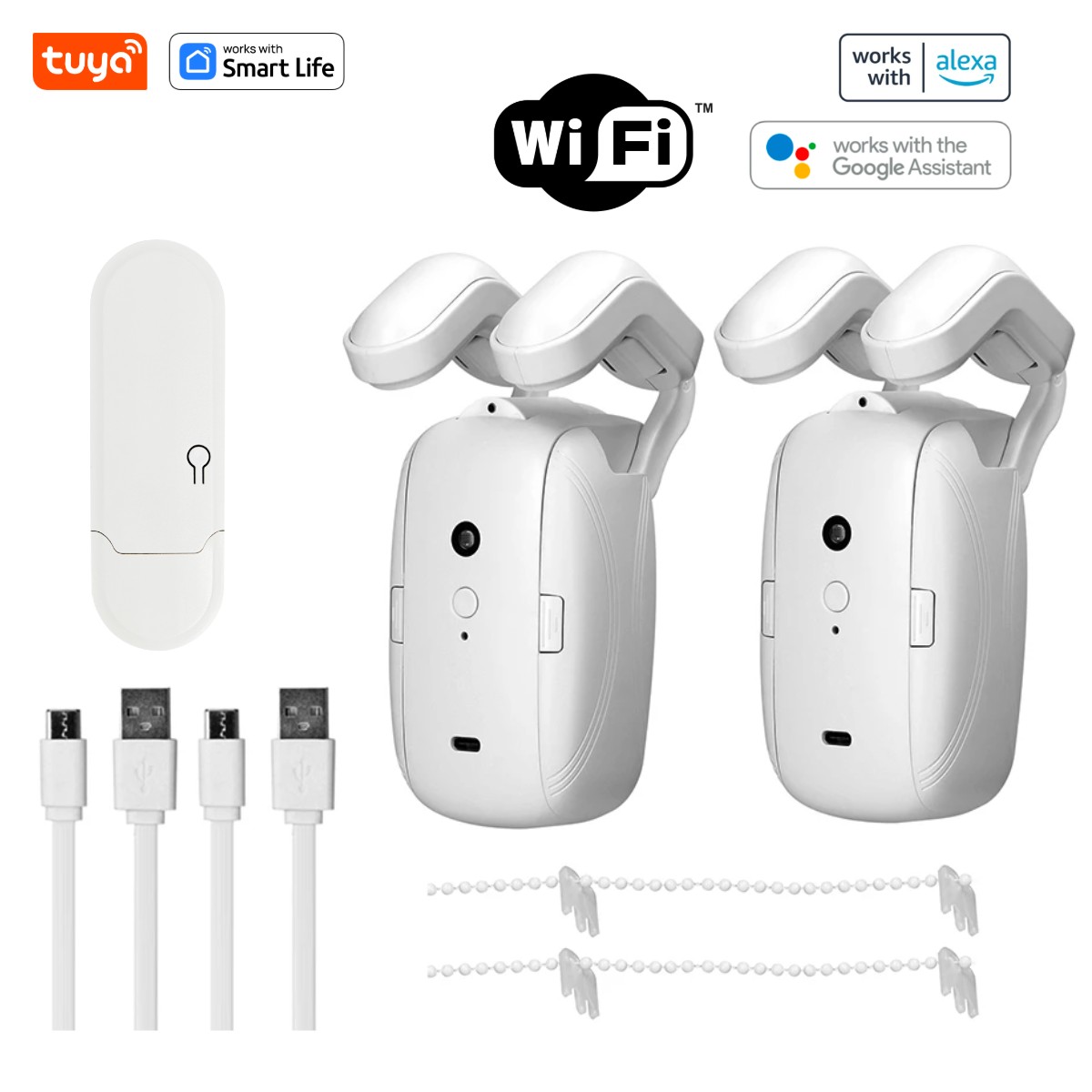 1/2PCS Tuya Smart WiFi Curtain - đánh giá và giá Smart Home Vimar