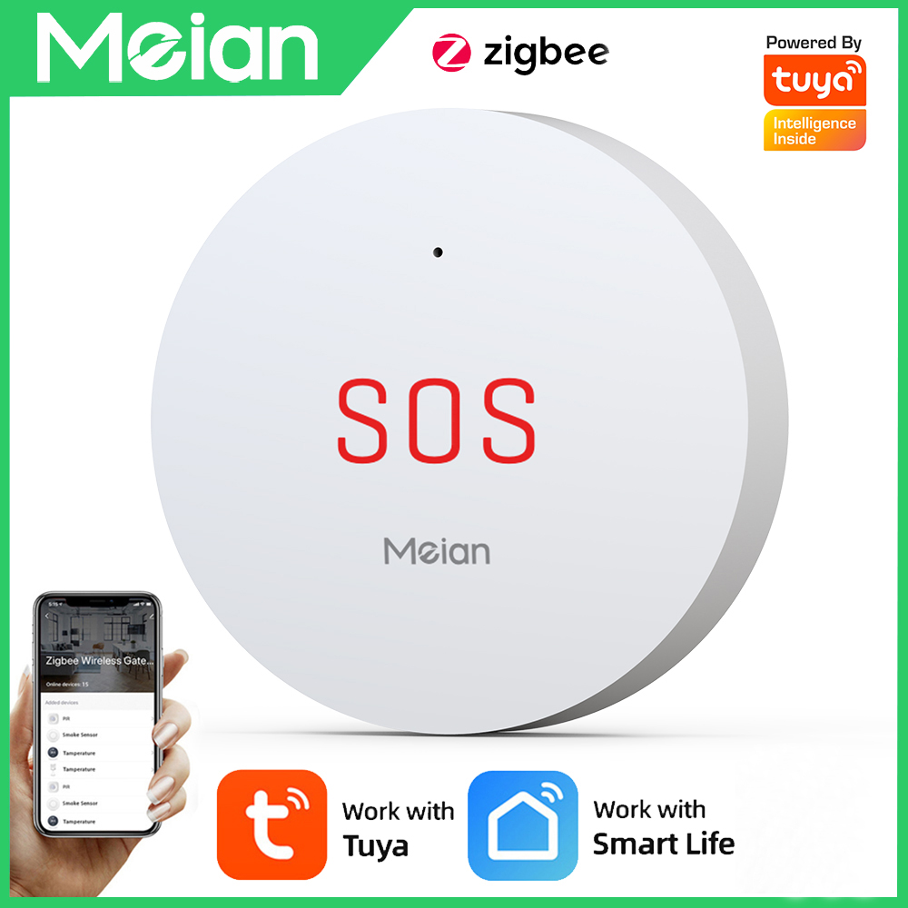 Zigbee Tuya Khẩn Cấp SOS Nút N - đánh giá và giá Smart Home Vimar