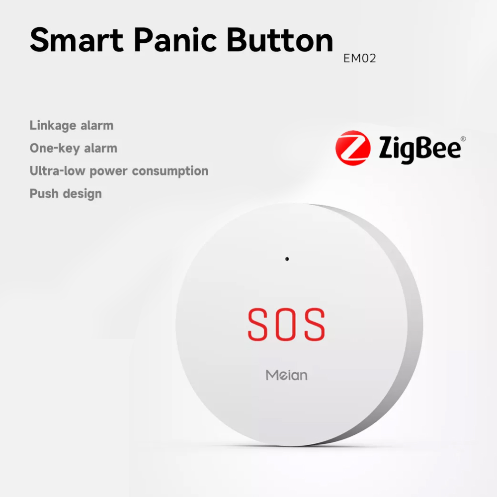 Zigbee Tuya Khẩn Cấp SOS Nút N - đánh giá và giá Smart Home Vimar