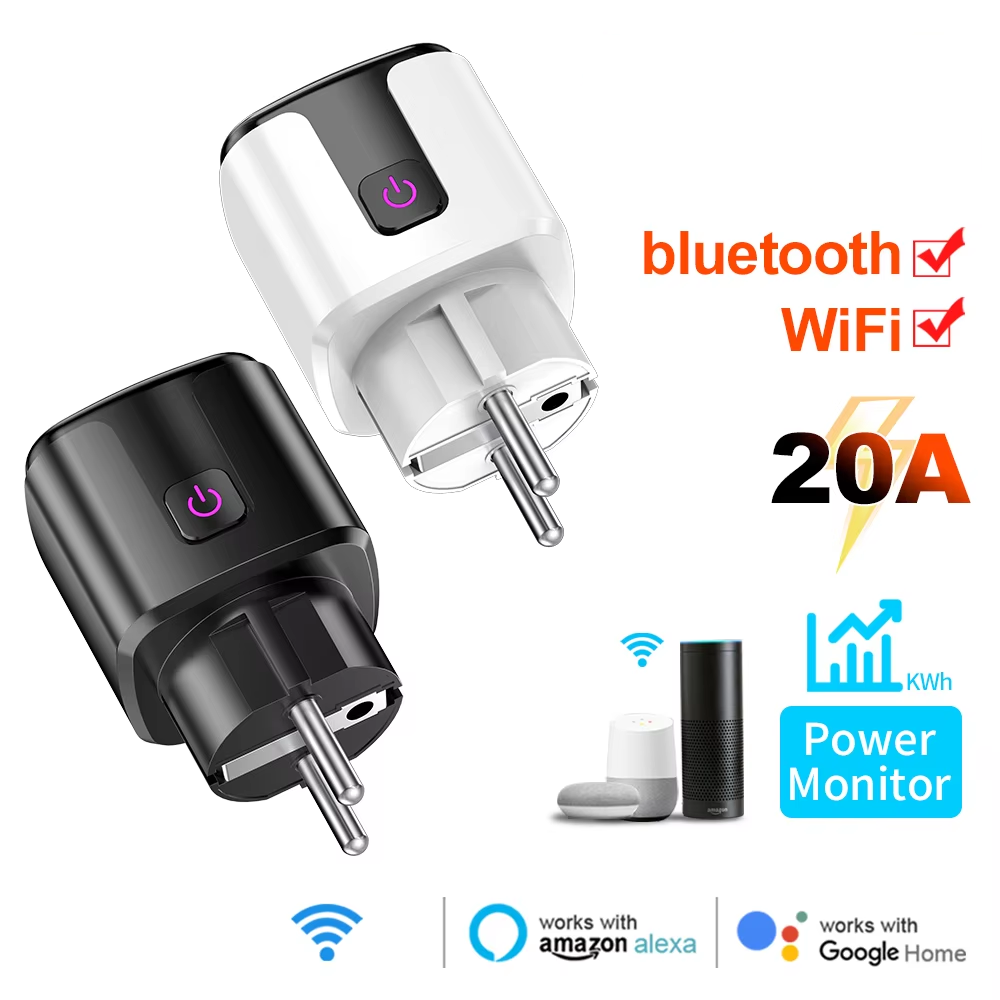 Smart 20A EU Plug WiFi+Bluetoo - đánh giá và giá Smart Home Energy Monitor