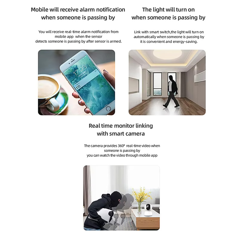 Smart PIR Motion Sensor WiFi Z - đánh giá và giá Smart Home Networking