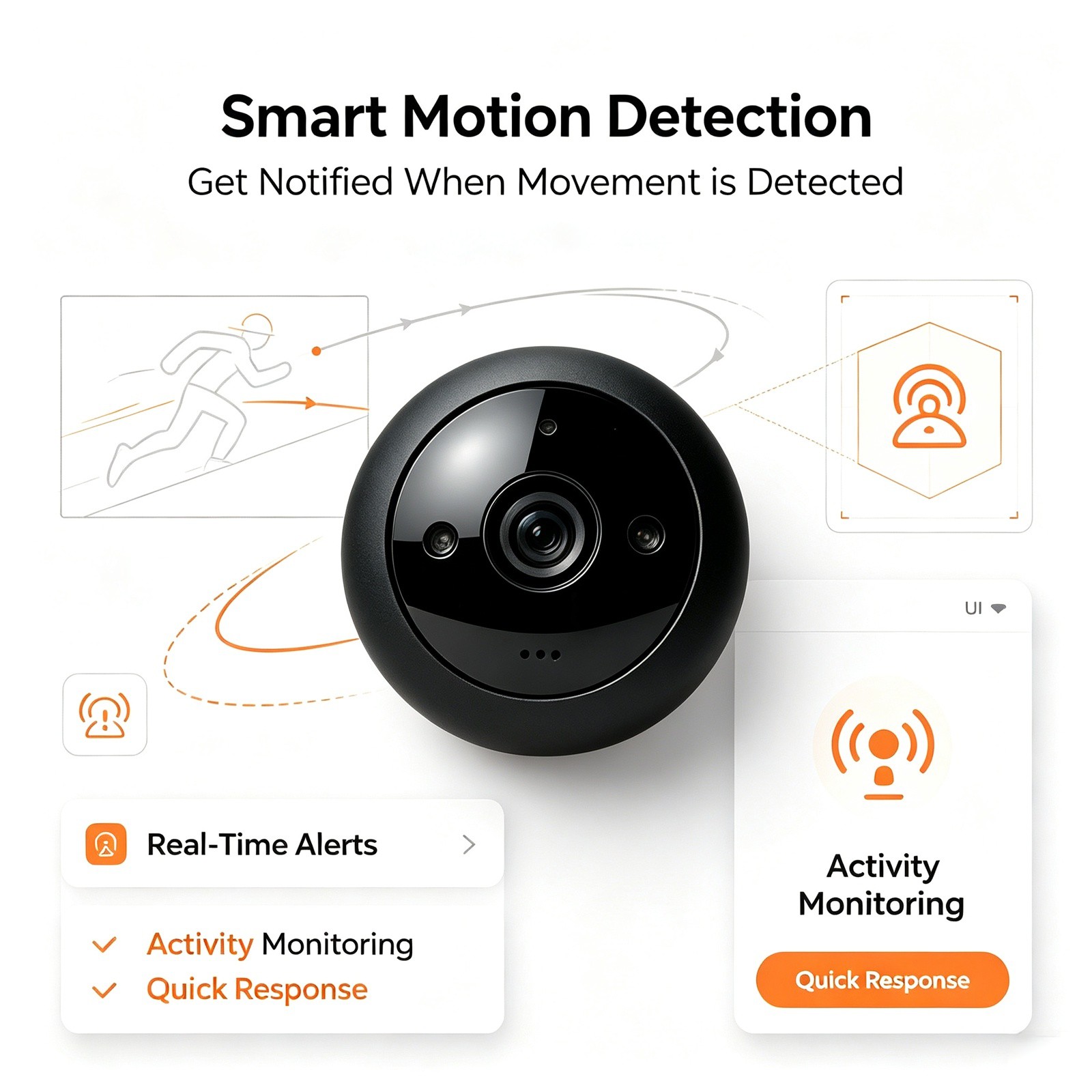 WQ31 Indoor Smart Surveillance - đánh giá và giá Smart Home Devices Images
