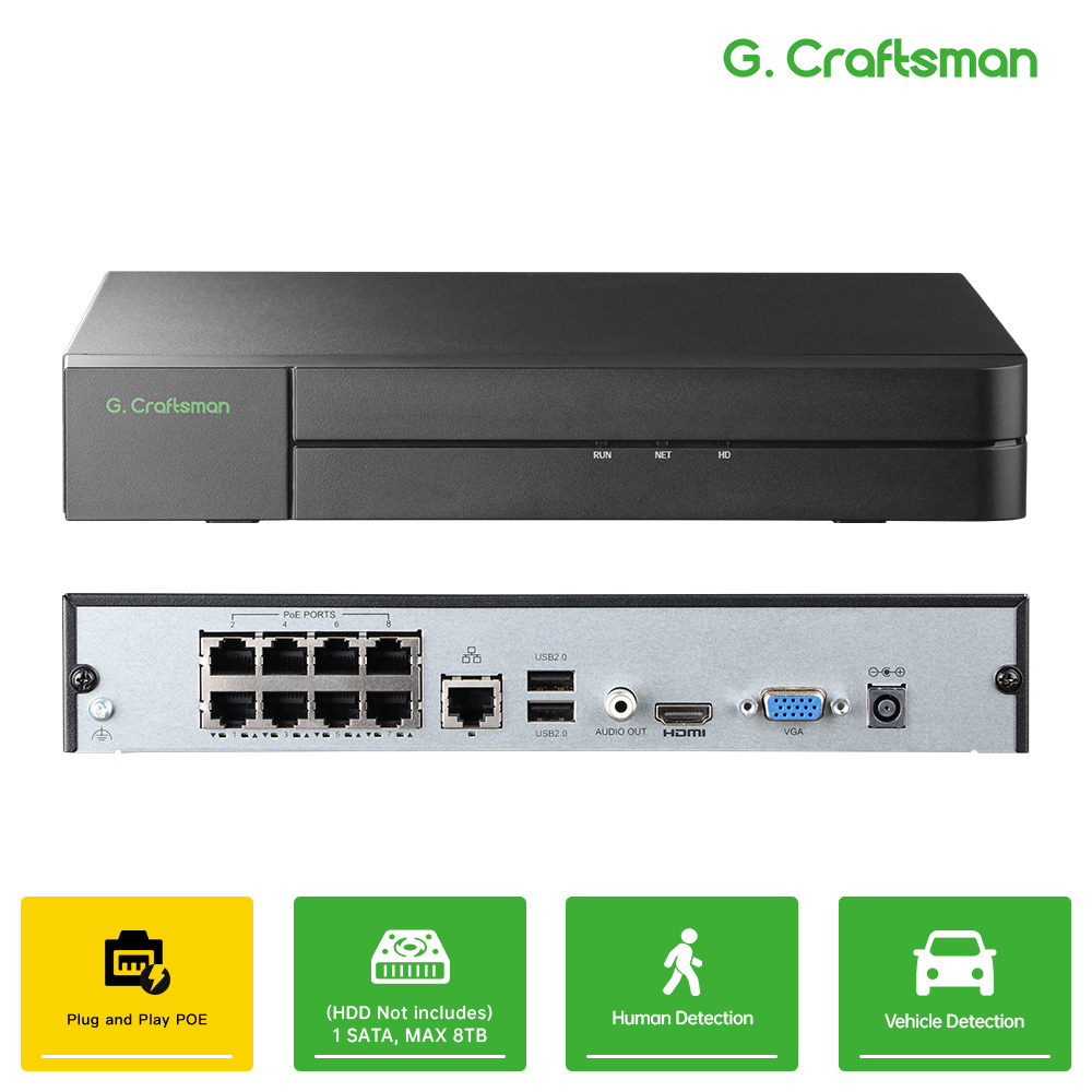 C-U,8CH POE Network Video Reco - đánh giá và giá Smart Home Microsoft