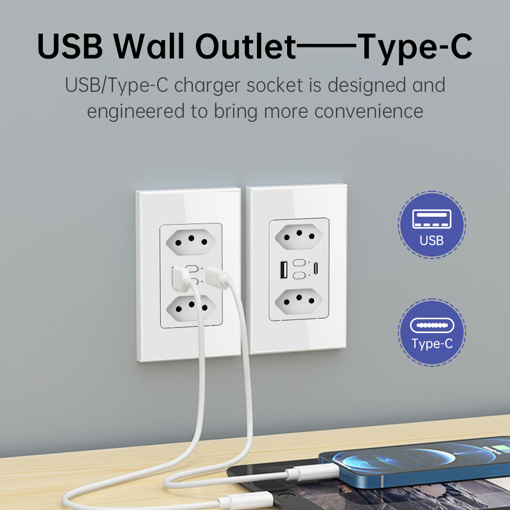 MANHOT Wifi Smart Brazil Socke - đánh giá và giá Smart Home Networking