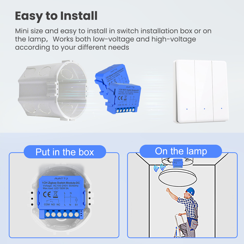 AVATTO WiFi/ZigBee Smart Dry C - đánh giá và giá Smart Home Networking