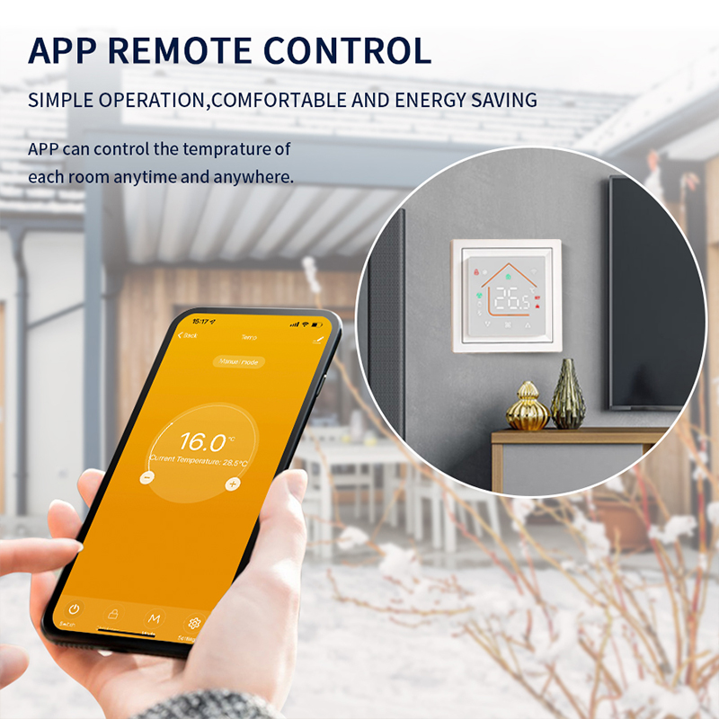 Smart WiFi Thermostat Works Tu - đánh giá và giá Smart Home Ecosystems