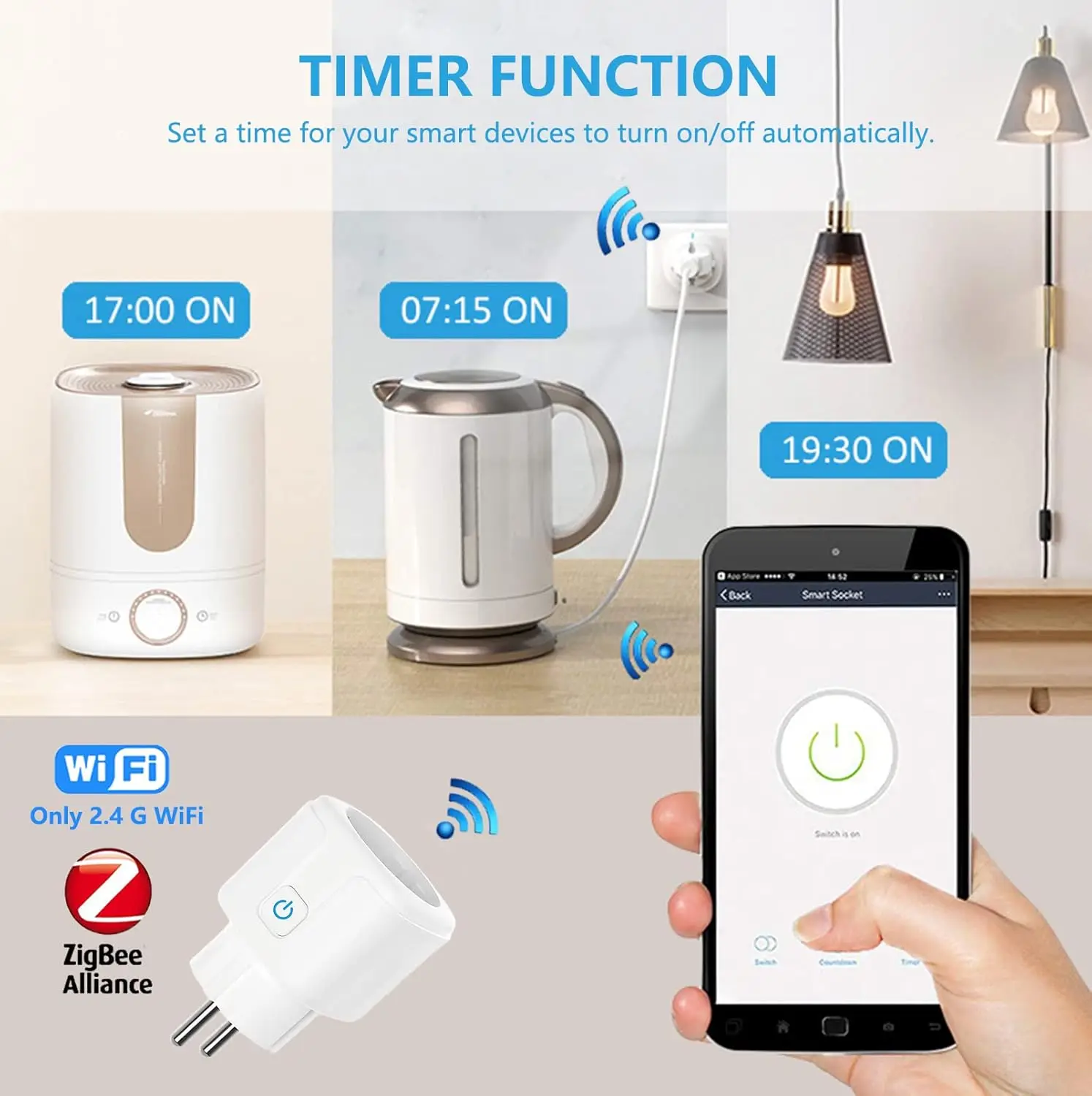 ZigBee EU Plug 16A/20A Smart P - đánh giá và giá Smart Home Energy Monitor