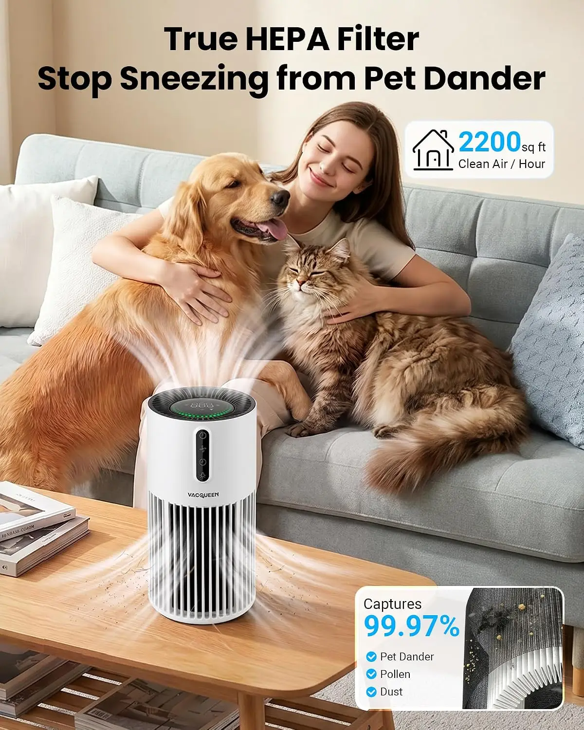 Air Purifiers for Home Pets |  - đánh giá và giá Smart Air Purifier