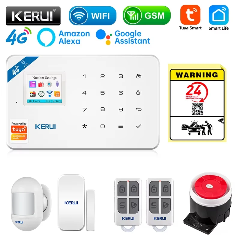 KERUI Security Alarm System Ki - đánh giá và giá Smart Home Vimar