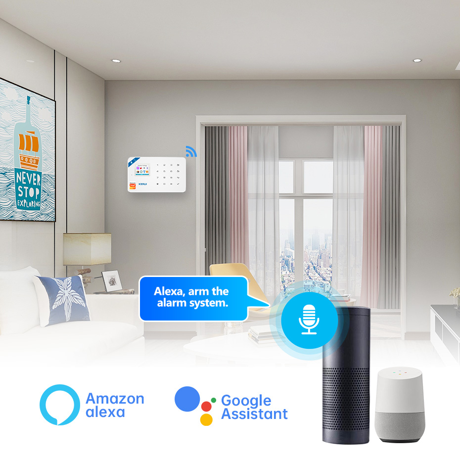 KERUI Security Alarm System Ki - đánh giá và giá Smart Home Vimar